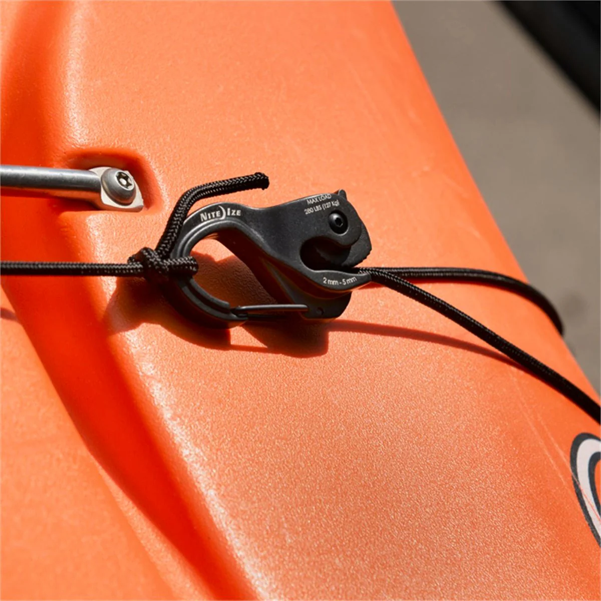Nite Ize CamJam XT Aluminum Rope and Cord Tightener - 280 lbs Capacity - 33.6mm x 19mm x 63.1mm - Image 3