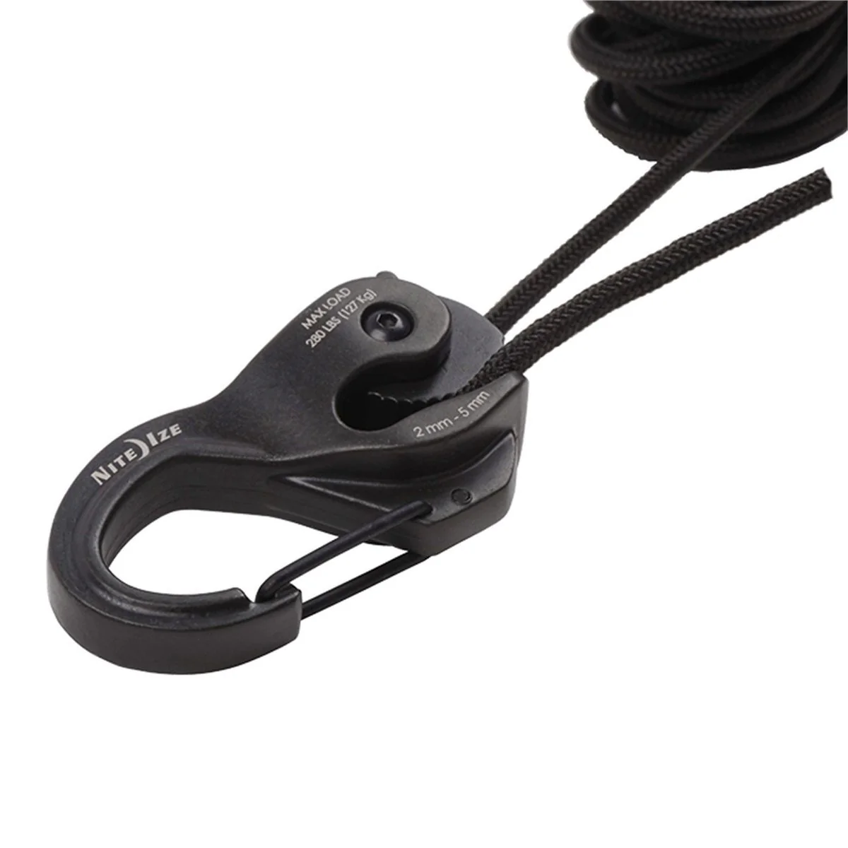 Nite Ize CamJam XT Aluminum Rope and Cord Tightener - 280 lbs Capacity - 33.6mm x 19mm x 63.1mm - Image 5