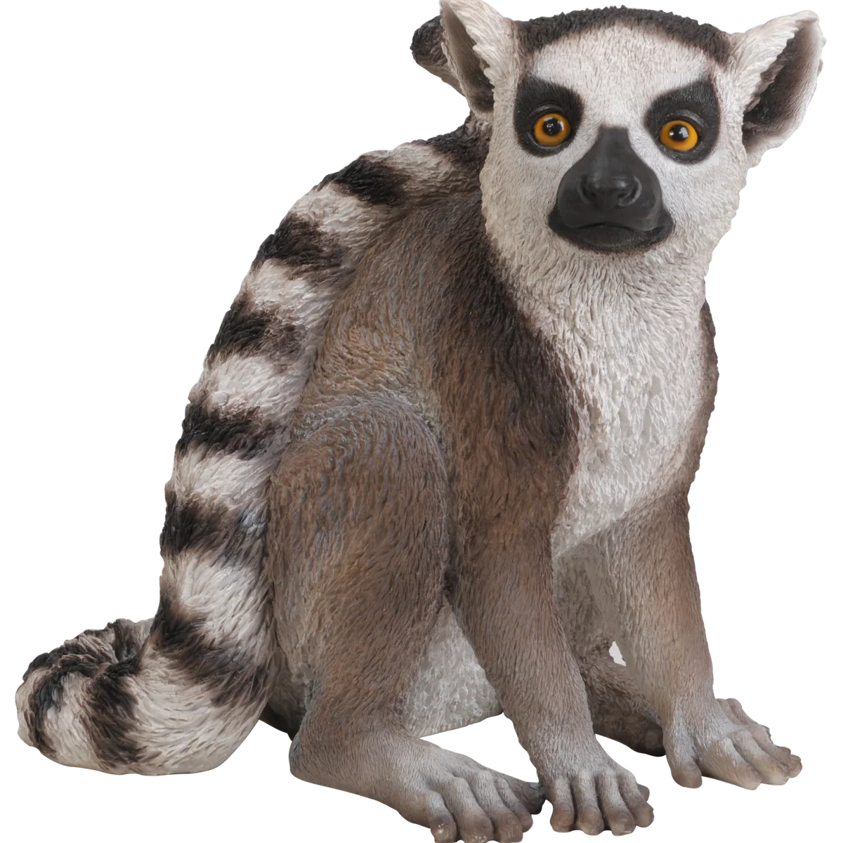 Northcote Pottery Lemur Garden Statue - 36cm - Multi-coloured - Realistic Design