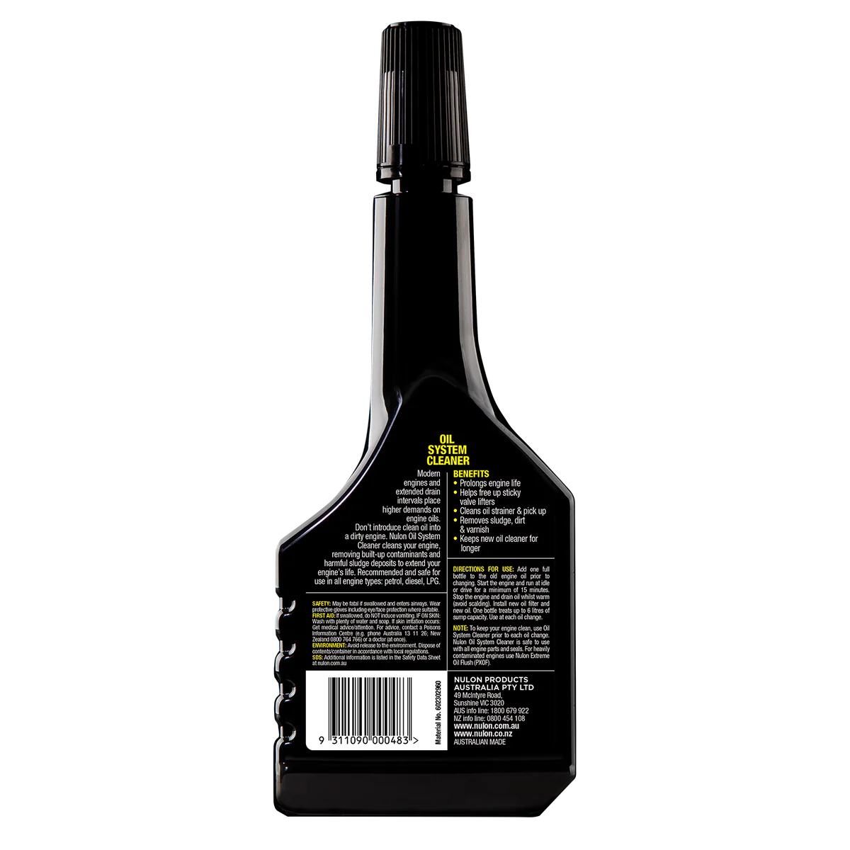 Nulon Oil System Cleaner 300ml - Flushes Sludge & Varnish - Maintains Engine Performance - Image 2