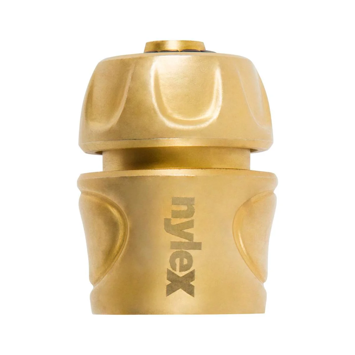 Nylex 12mm Brass Hose Connector Fittings - Heavyweight Solid Brass - Durable