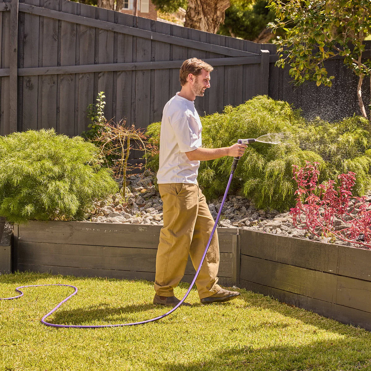 Nylex 15m Flextreme Reclaimed Water Garden Hose - Flexible - Durable - UV Stabilised - Image 4