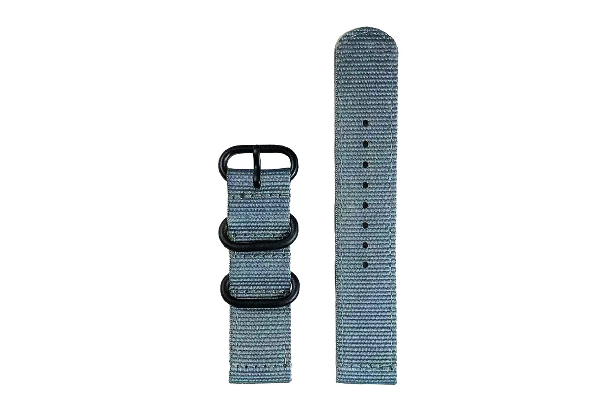 Nylon Strap for Kogan Active Tactical GPS Smart Watch - Grey 22mm