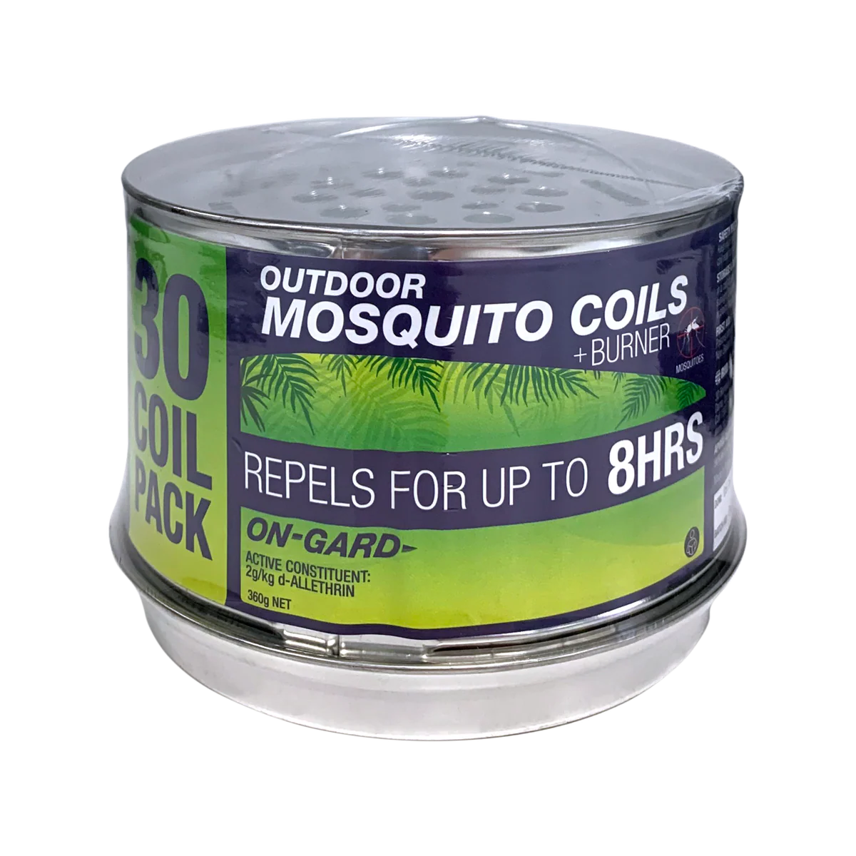 On Gard Outdoor Mosquito Coils 30 Pack - 8 Hour Repellent - Durable