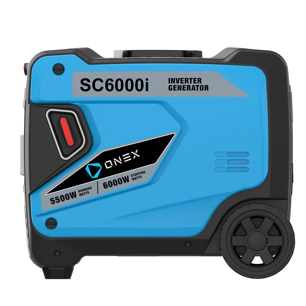 Onex Inverter Generator 5.5kW SC6000i Portable Pure Sine Cyan