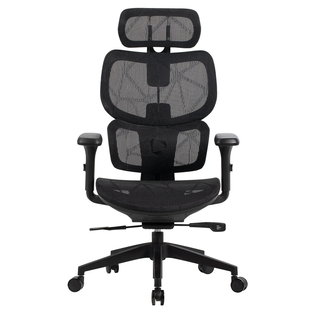 Onex VENTRA Mesh Office Chair ONEX-VENTRA-B Black Mesh Plastic - Image 4