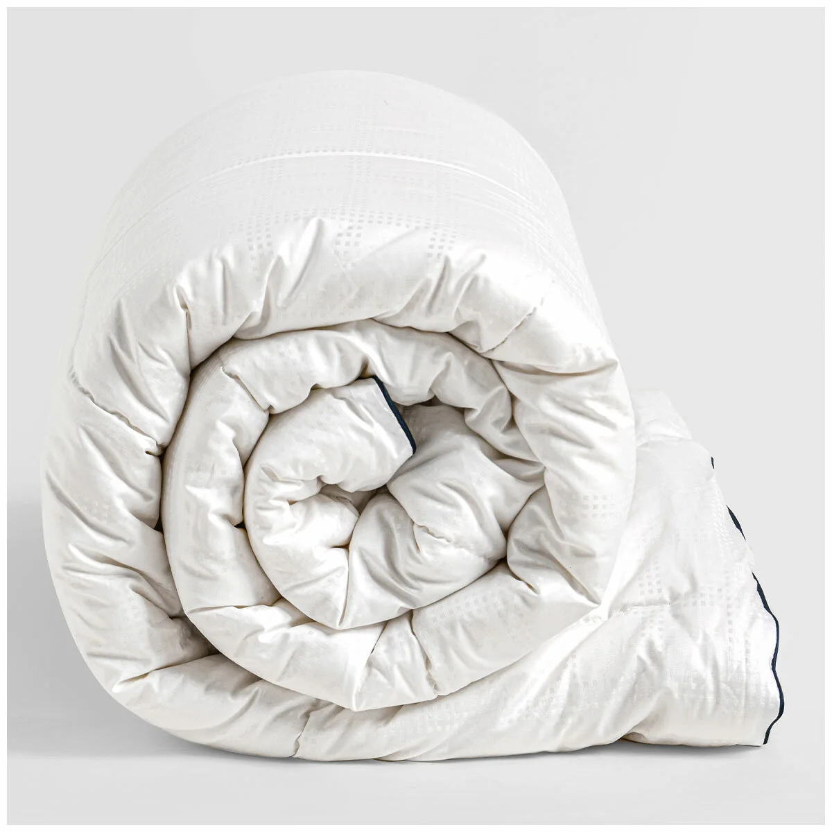 Onkaparinga All Seasons Wool Quilt King White Cotton Sateen Australian Wool - Image 3