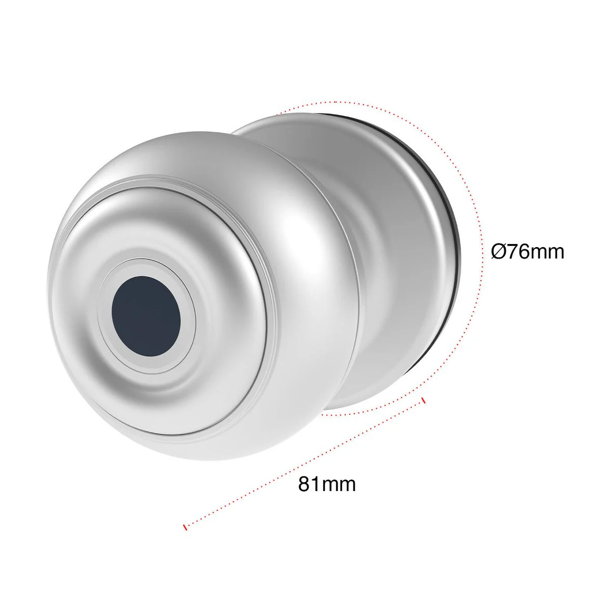 Orion Grid Connect Smart Door Knob Lock - Keyless Entry - 54mm - Bluetooth - Image 5