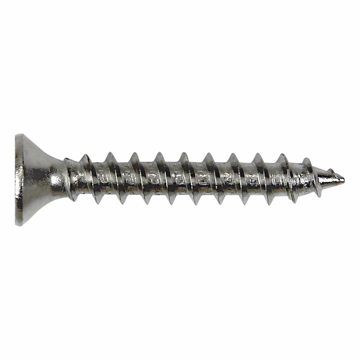 Otter Satin Chrome Hinge Screws 7 x 20mm - 16 Pack - Image 2