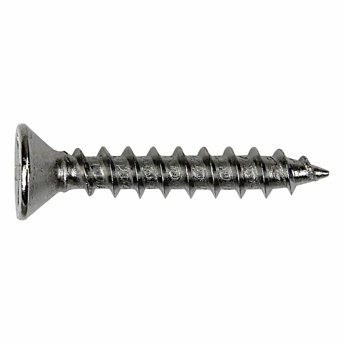 Otter Satin Chrome Hinge Screws 8 x 25mm - 16 Pack - Image 2