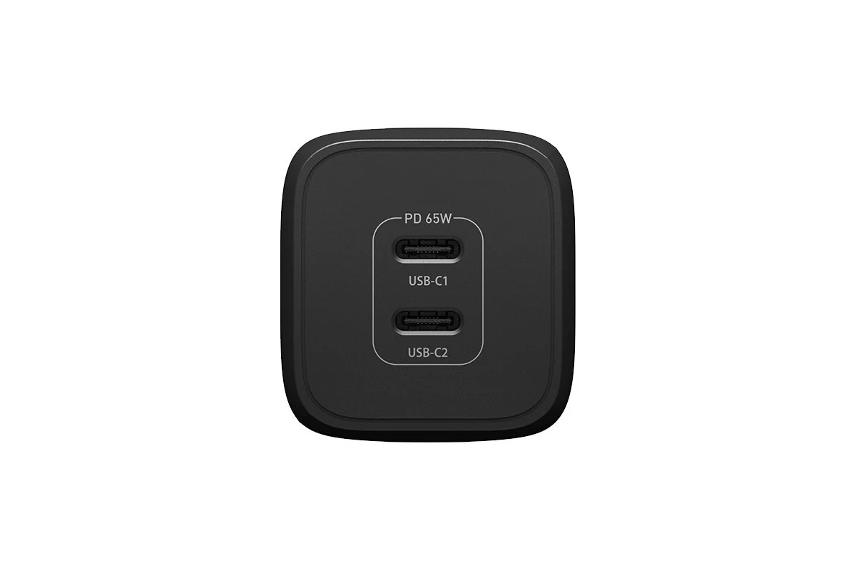 OtterBox 65W Dual Port USB-C Charger for Fast Device Charging - Image 2