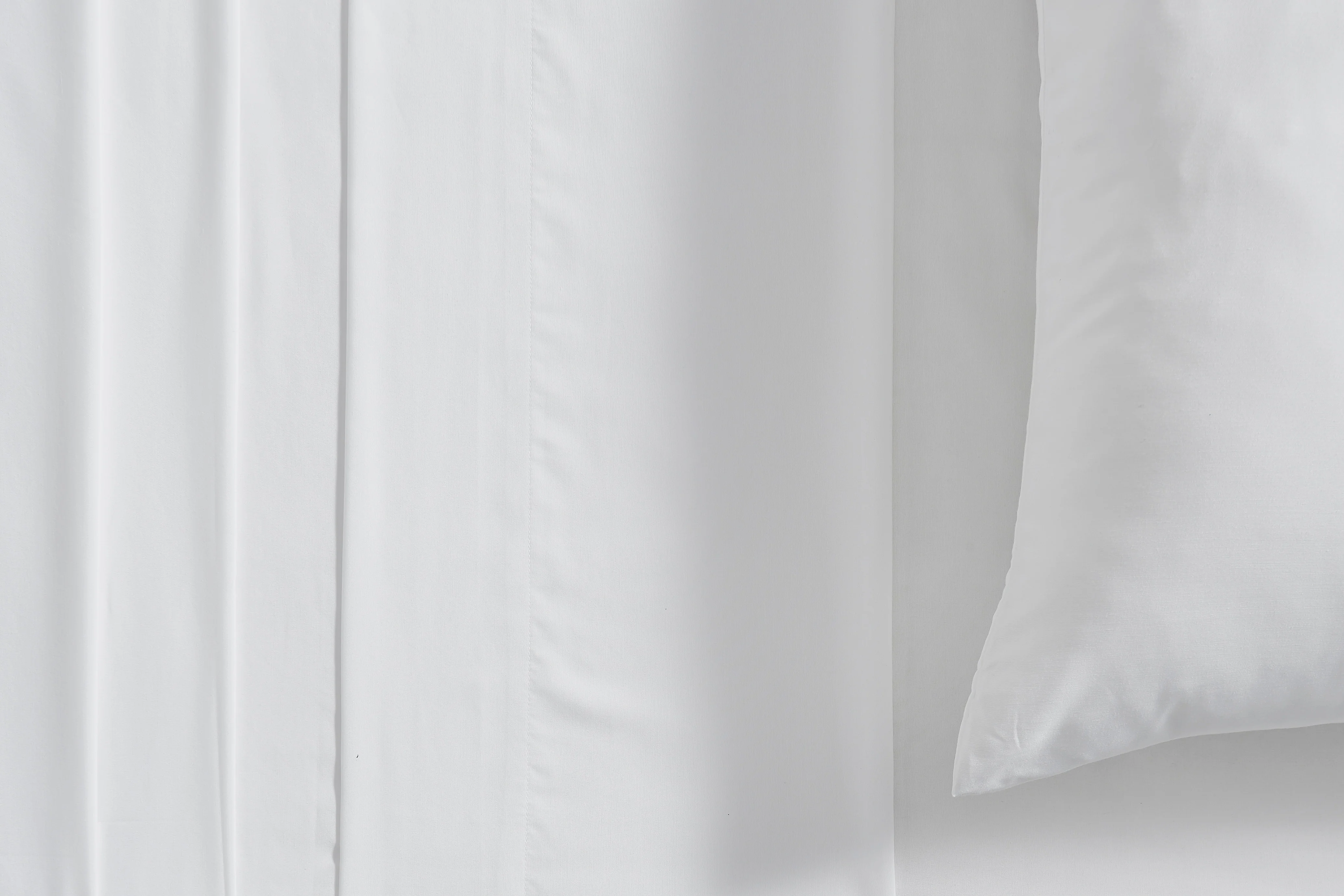 Ovela Bamboo Bed Sheet Set White King Single 100% Natural - Image 5