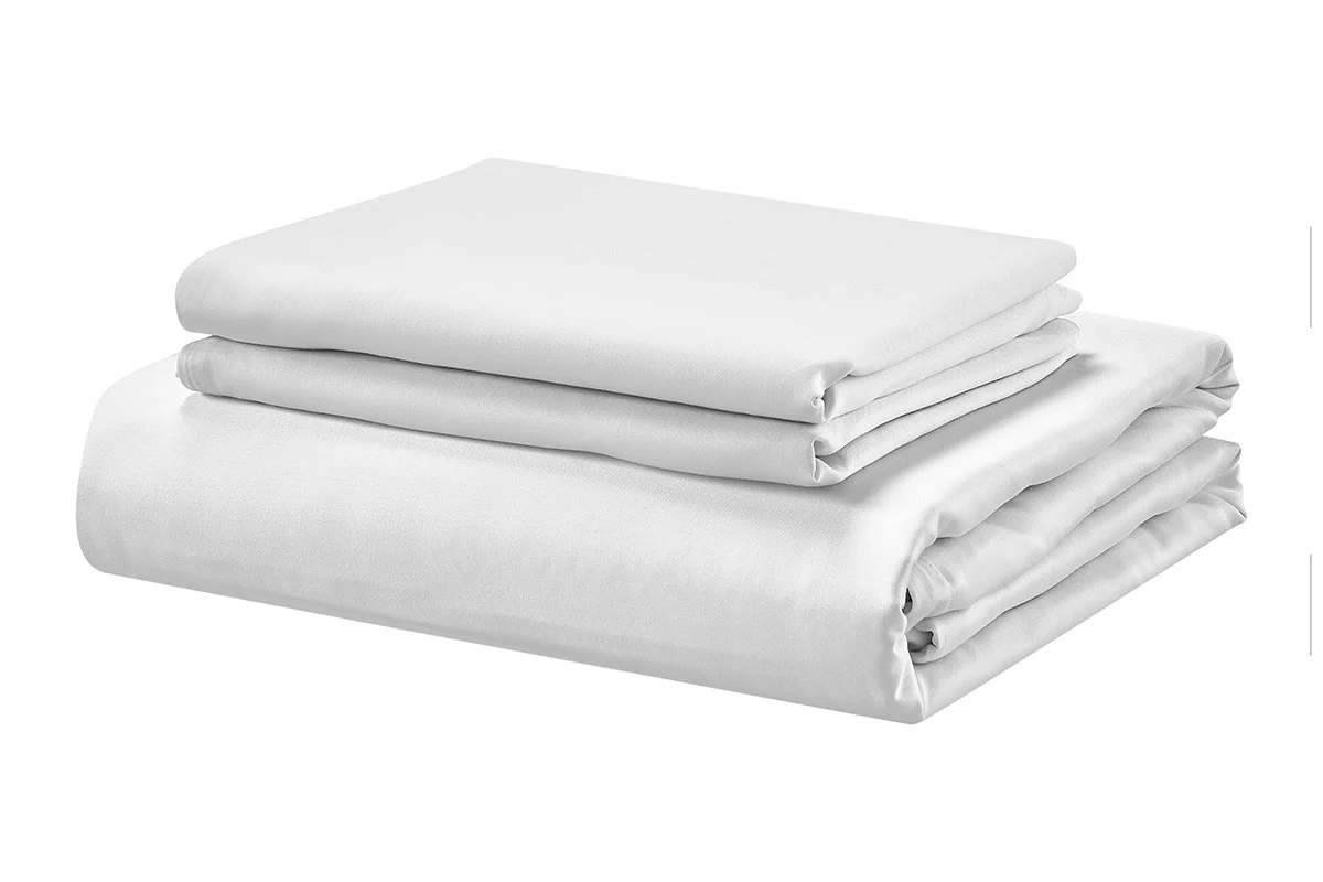 Ovela Bamboo Quilt Cover Set White Queen 100% Natural - Image 3