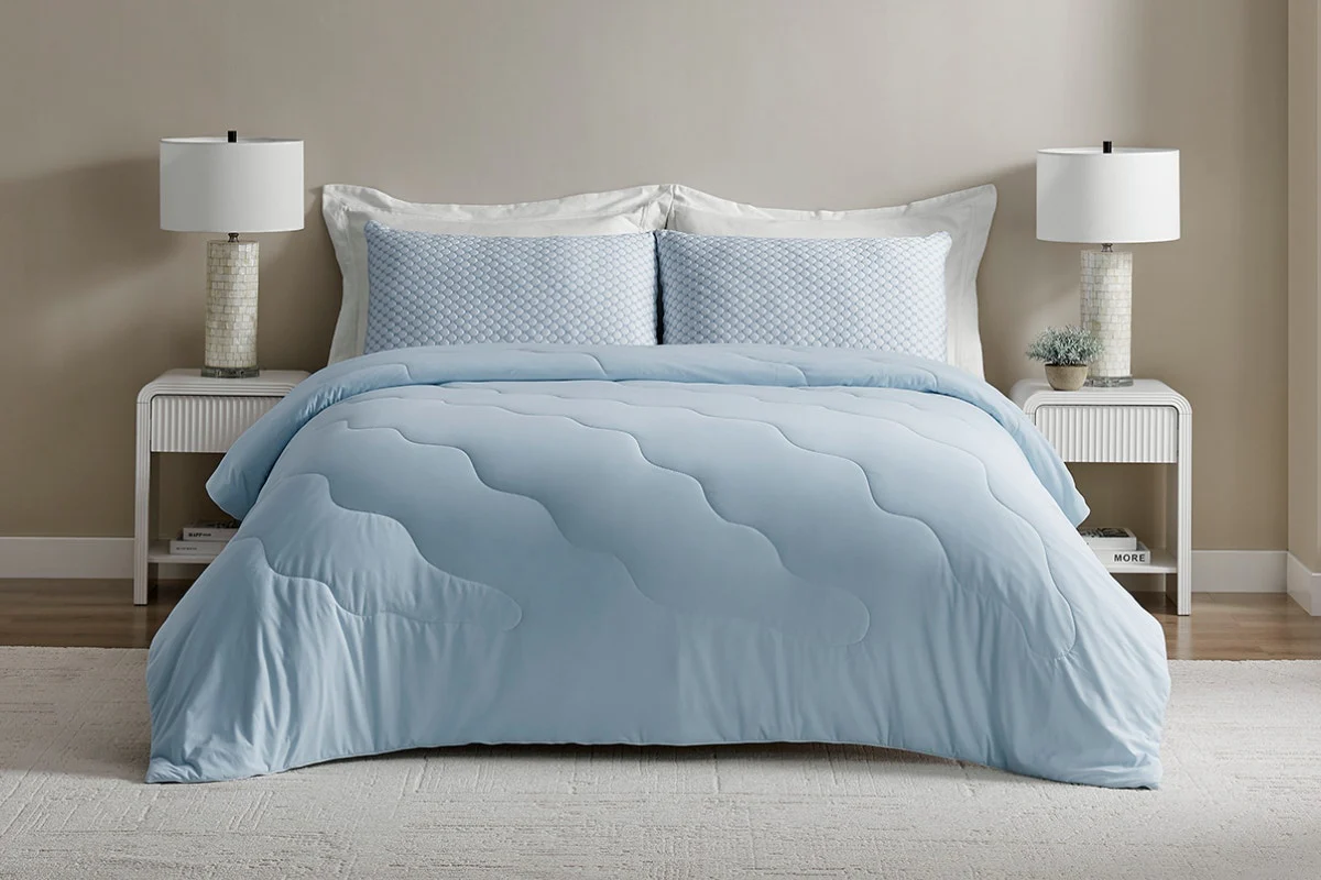 Ovela Cooling Quilt Single Lightweight Breathable Summer Quilt