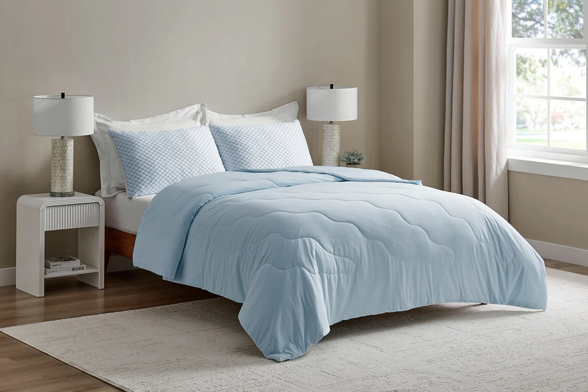 Ovela Cooling Quilt Single Lightweight Breathable Summer Quilt - Image 5