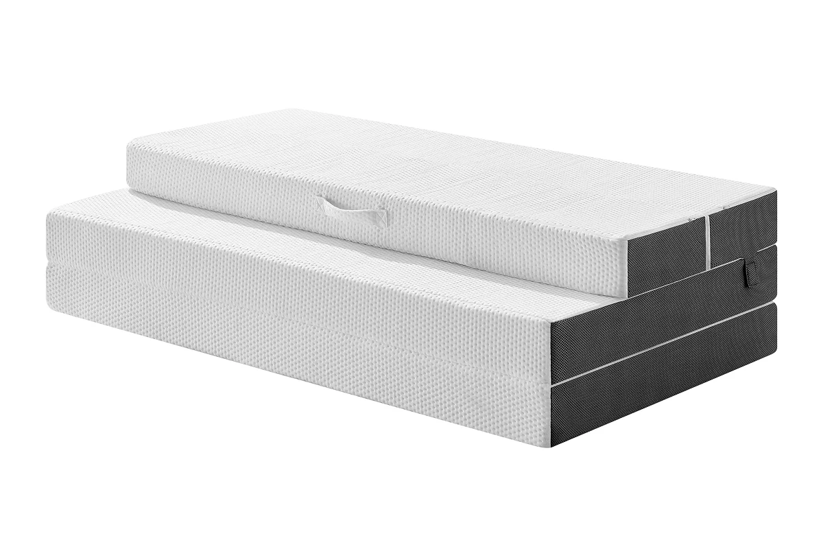 Ovela Folding Sofa Bed Mattress Double White Memory Foam - Image 13