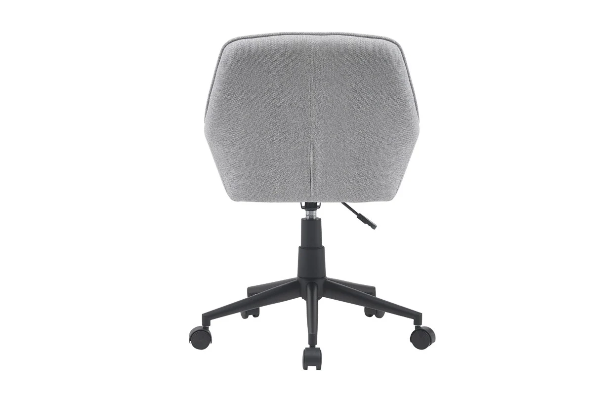 Ovela Milly Grey Fabric Office Chair - Adjustable & Comfortable Design - Image 11