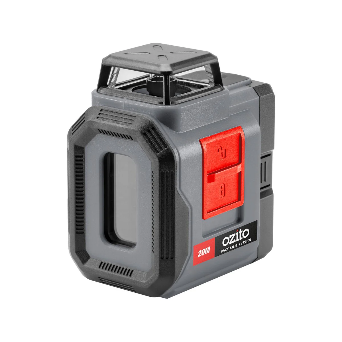 Ozito 20m Range 360 Line Laser - Green Laser - Auto Levelling - Adjustable Base - Image 2