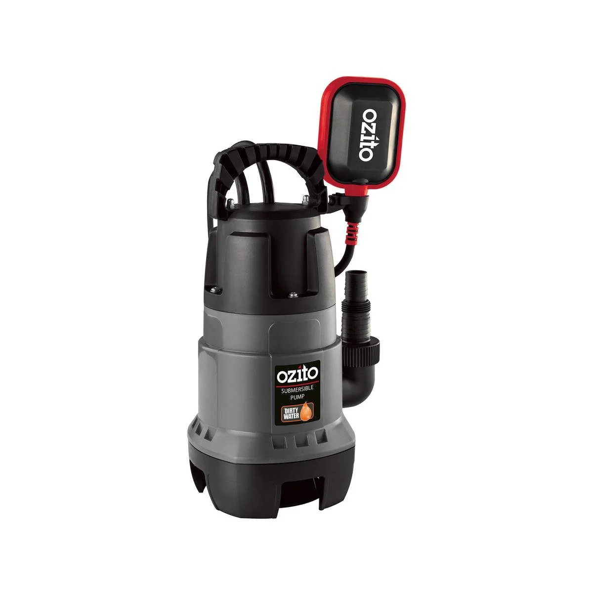 Ozito 780W Submersible Dirty Water Pump OSP 780 - 8m Head - 35mm Solid Handling