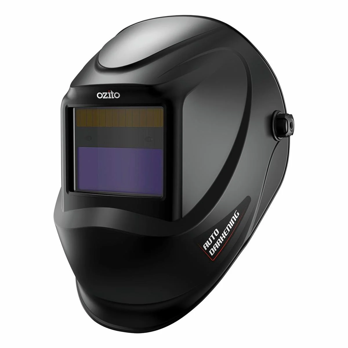 Ozito Auto Darkening Welding Helmet - 238mm - Plastic - Adjustable Sensitivity