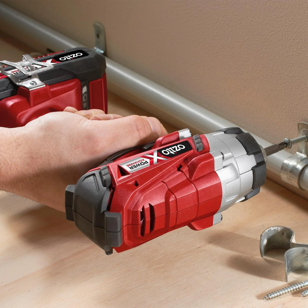 Ozito Cordless Compact Drill & Impact Driver Kit - 18V - Plastic - DIY Use - Image 4