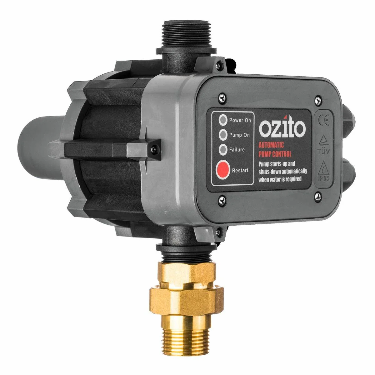 Ozito Pump Pressure Switch - 1" BSP - Plastic - Automatic Control