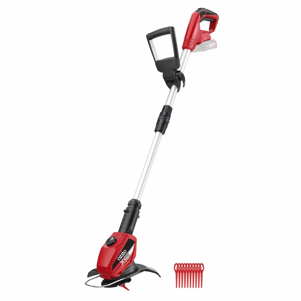 Ozito PXC 18V Cordless Grass Trimmer 240mm Plastic Ergonomic Design
