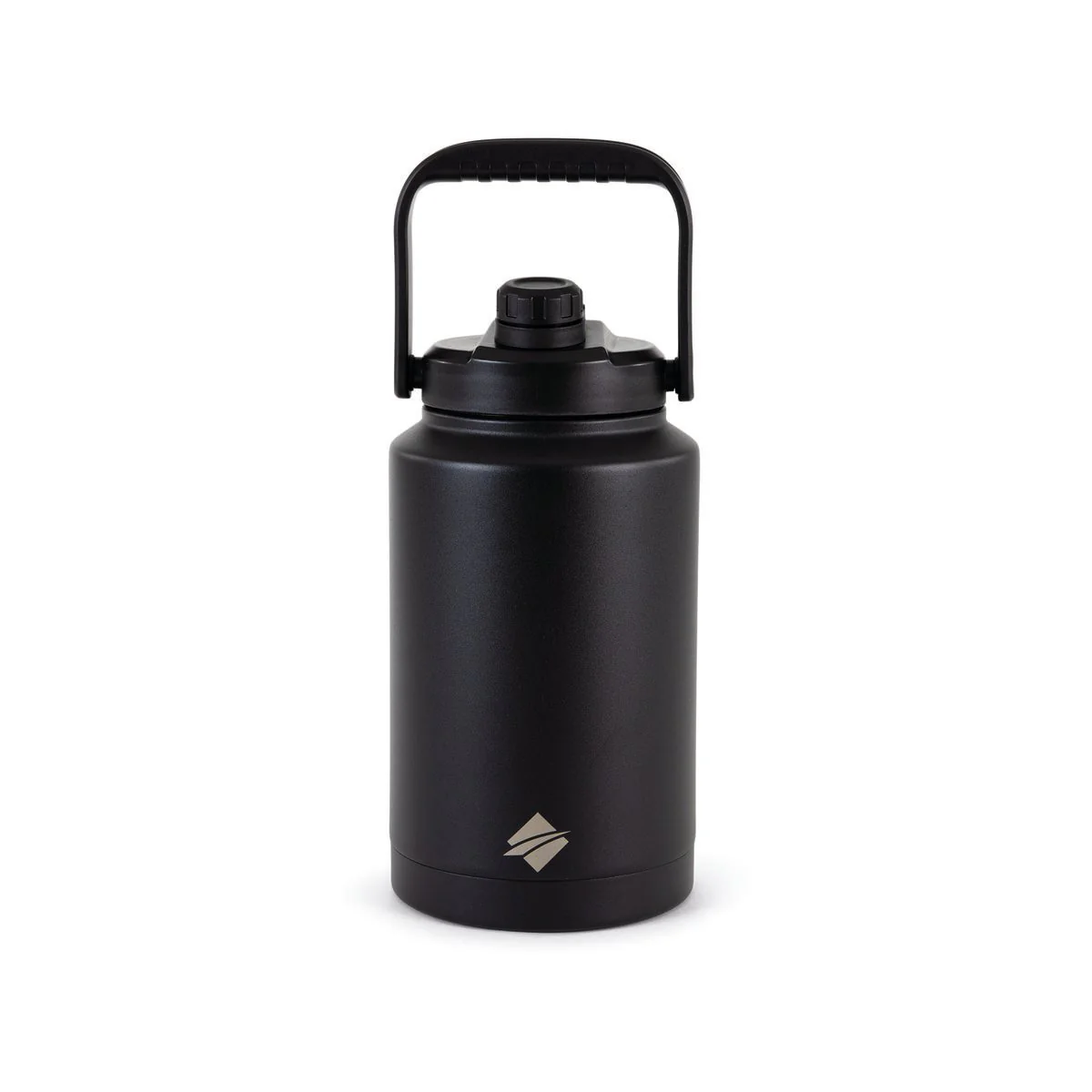 Oztrail 3.7L Insulated Jug Drink Flask - Matte Charcoal - 18/8 Stainless Steel