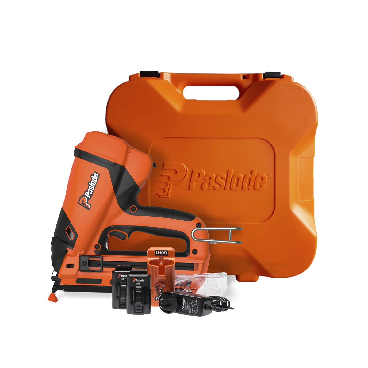 Paslode 16ga Trimmaster - 32-63mm - Cordless - Angled Bradder Kit