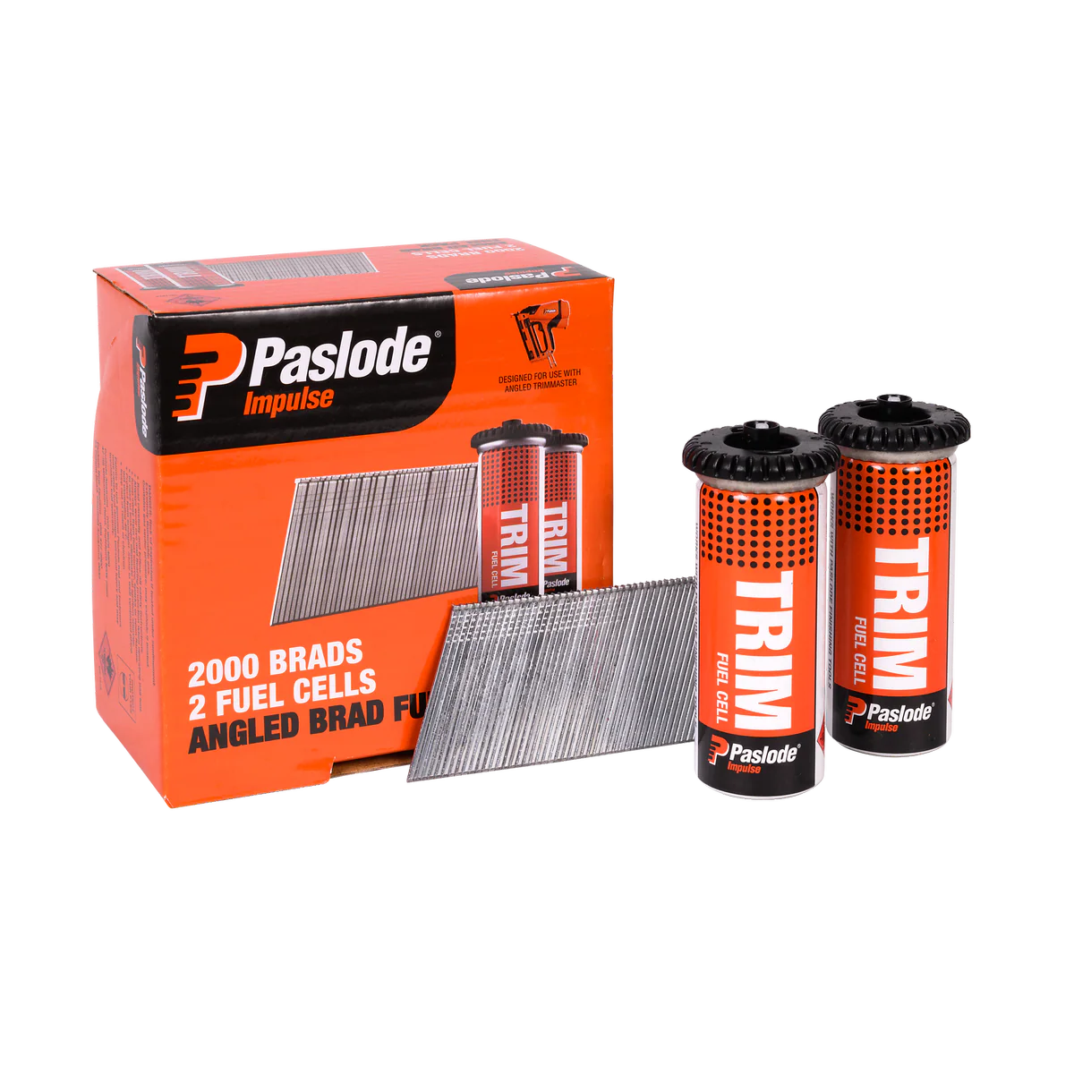 Paslode Angle Brad - 45mm - Zinc Plated - Glue Collation - 2000 Pack