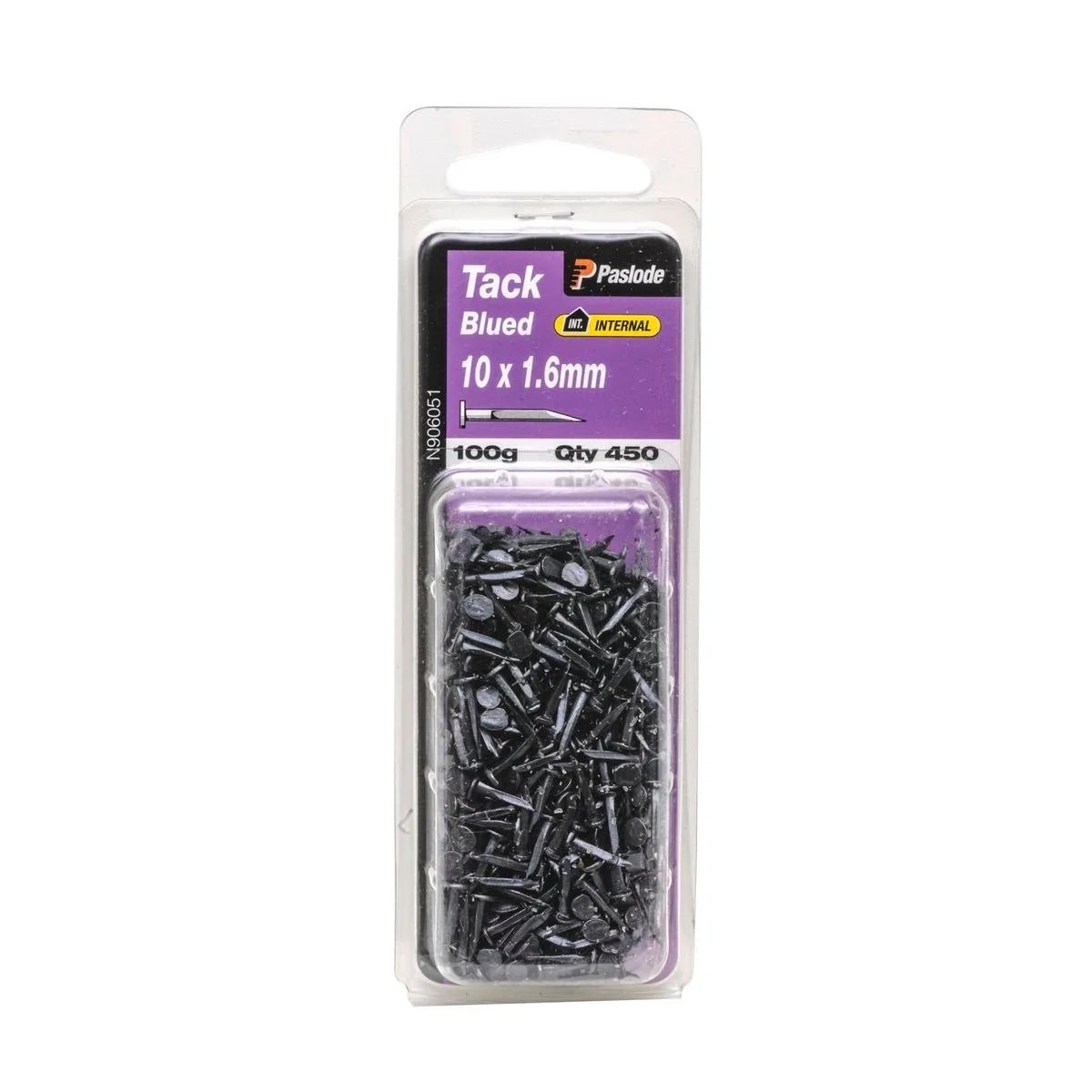 Paslode Tack Nail - 10mm - Metal - Large Head - 450 Pack