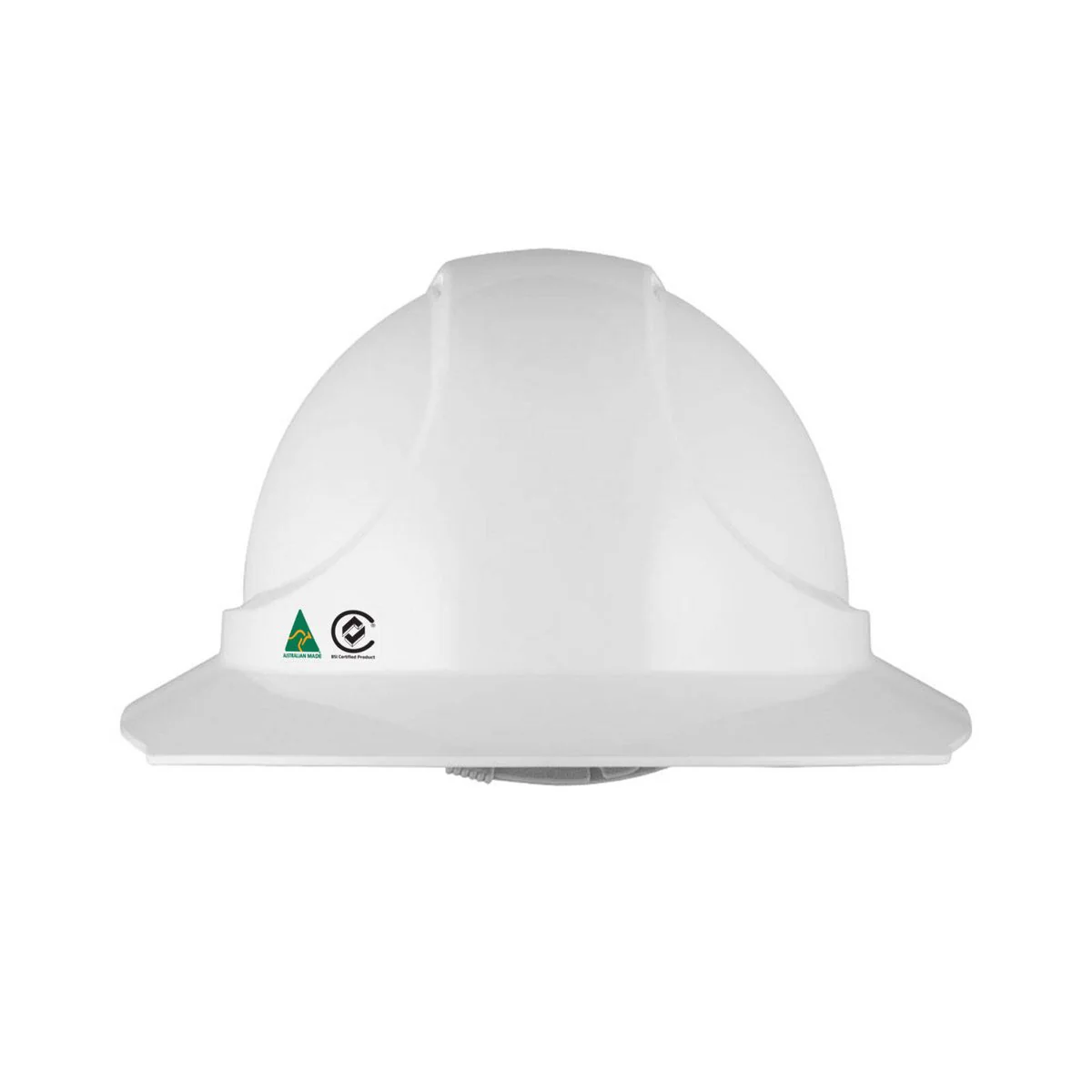 Peak Armour Broadbrim Hard Hat - Lightweight - BSI Certified - 6-Point Harness - Image 2