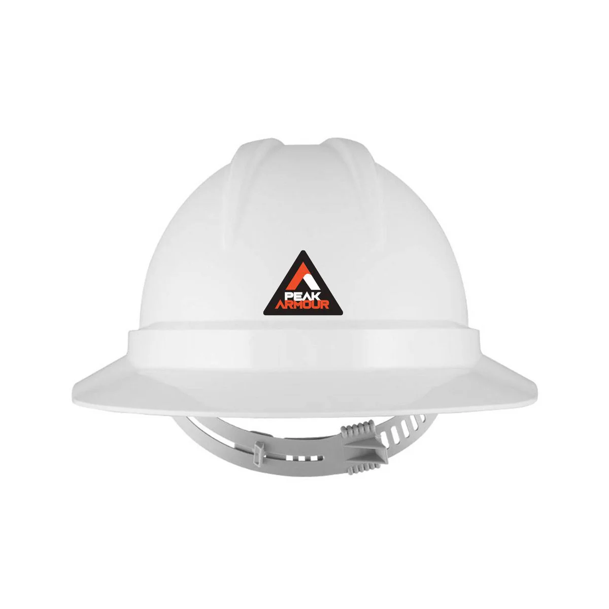 Peak Armour Broadbrim Hard Hat - Lightweight - BSI Certified - 6-Point Harness - Image 3