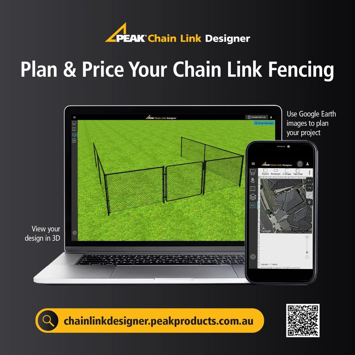 Peak Chain Link Fencing 48mm Black Main Post Cap - Durable Die-Cast Aluminium - Easy Installation - Image 2