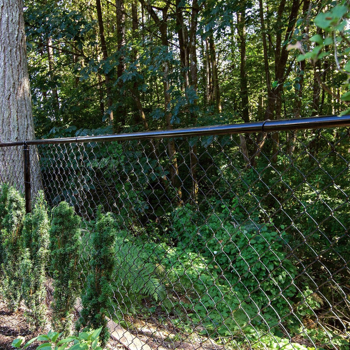 Peak Chain Link Fencing 48mm Black Main Post Cap - Durable Die-Cast Aluminium - Easy Installation - Image 3