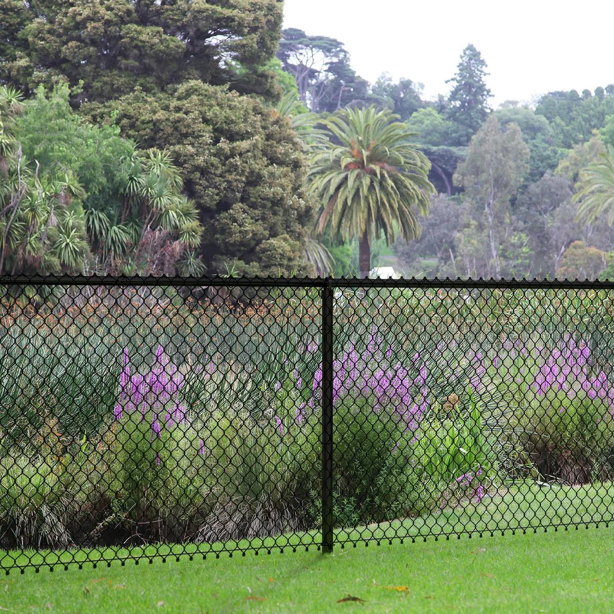 Peak Chain Link Fencing 48mm Black Main Post Cap - Durable Die-Cast Aluminium - Easy Installation - Image 4