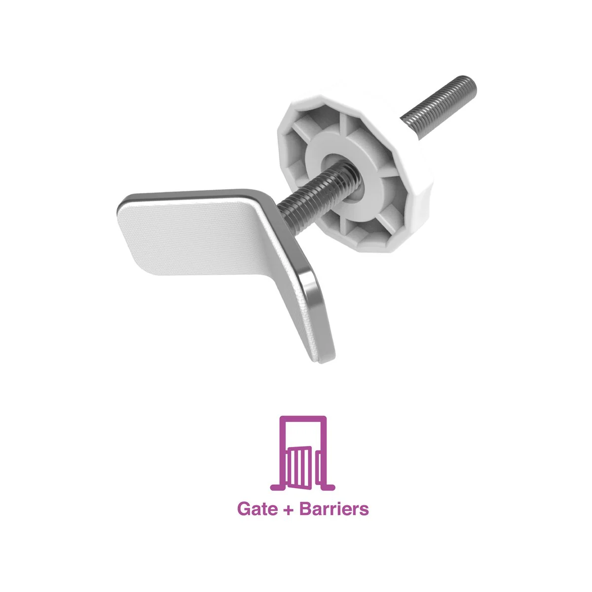 Perma Child Safety Bannister Adapter - 2 Pack - Steel - Adjustable - Image 4