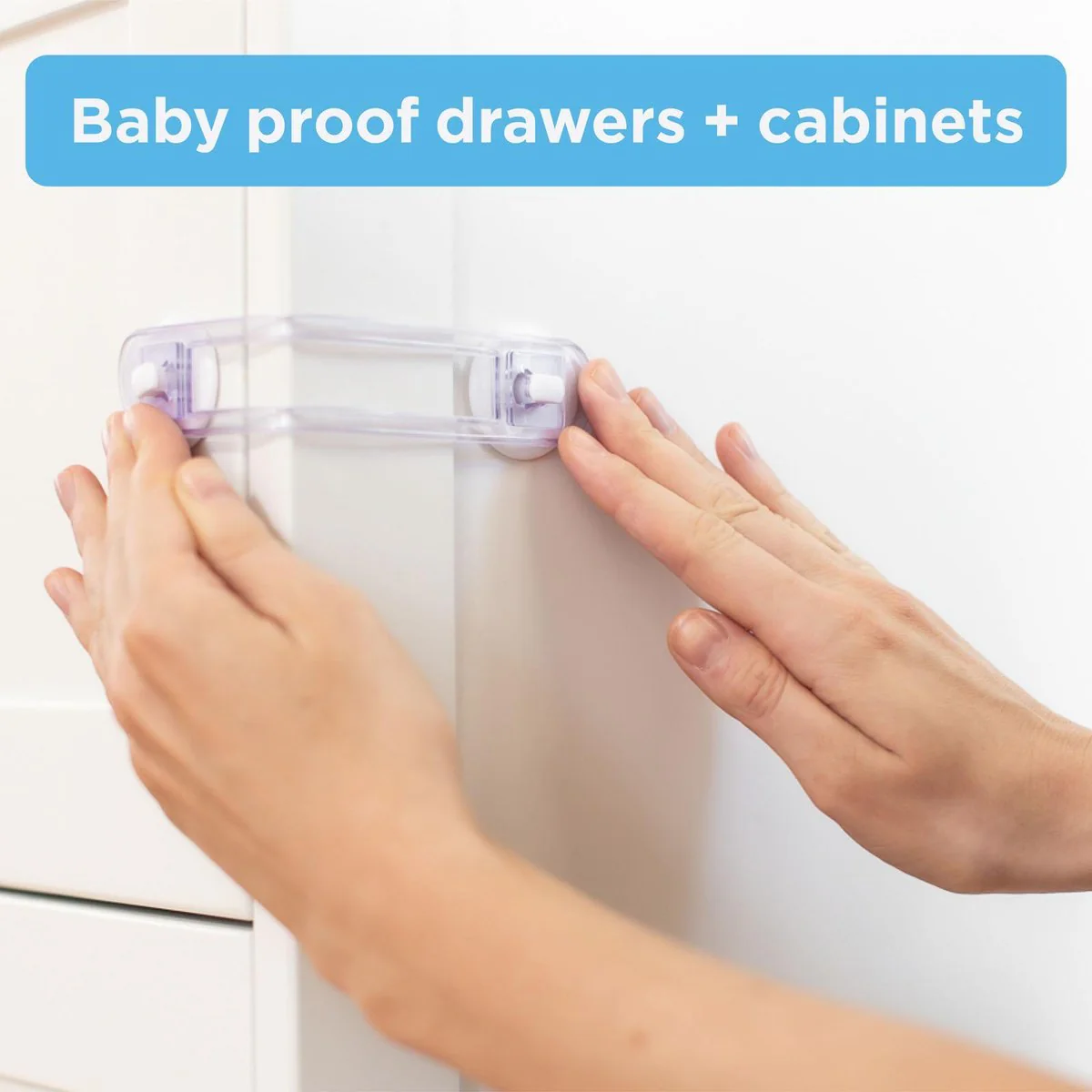 Perma Child Safety Flexi Locks - 18cm - Plastic - 20 Pack - Strong Adhesive - Image 3