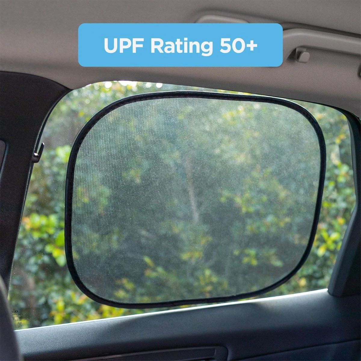 Perma Child Safety Static Cling Car Shade - 2 Pack - UPF 50+ - Easy Install - Image 4