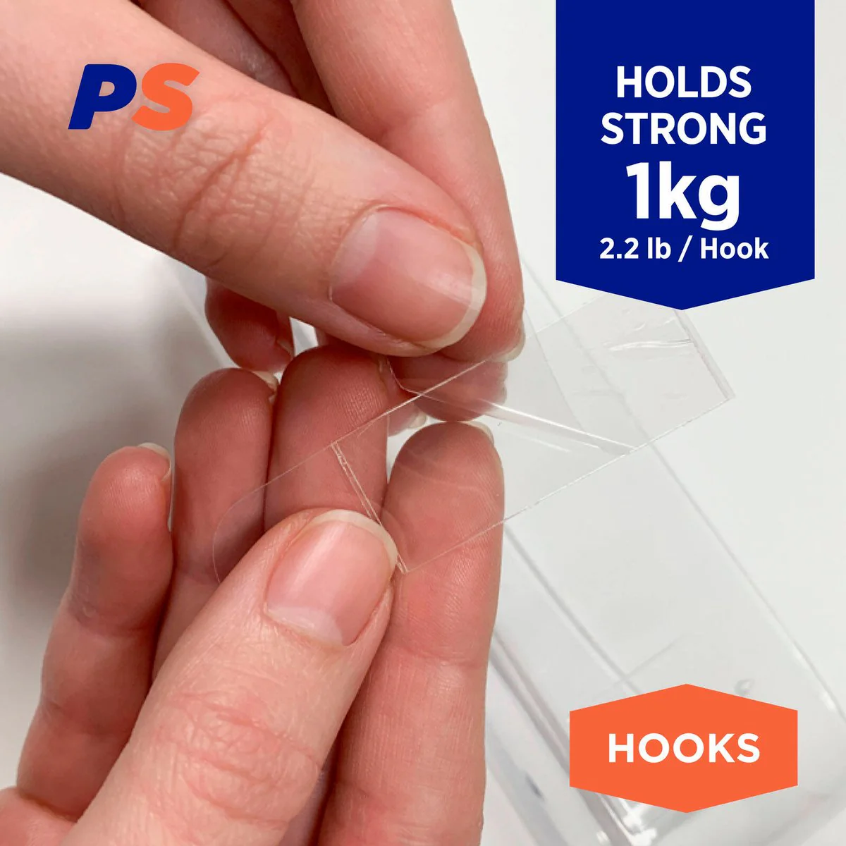 Permastik Clear Removable Strips - 24 Pack - Adhesive - Easy to Apply - Image 2