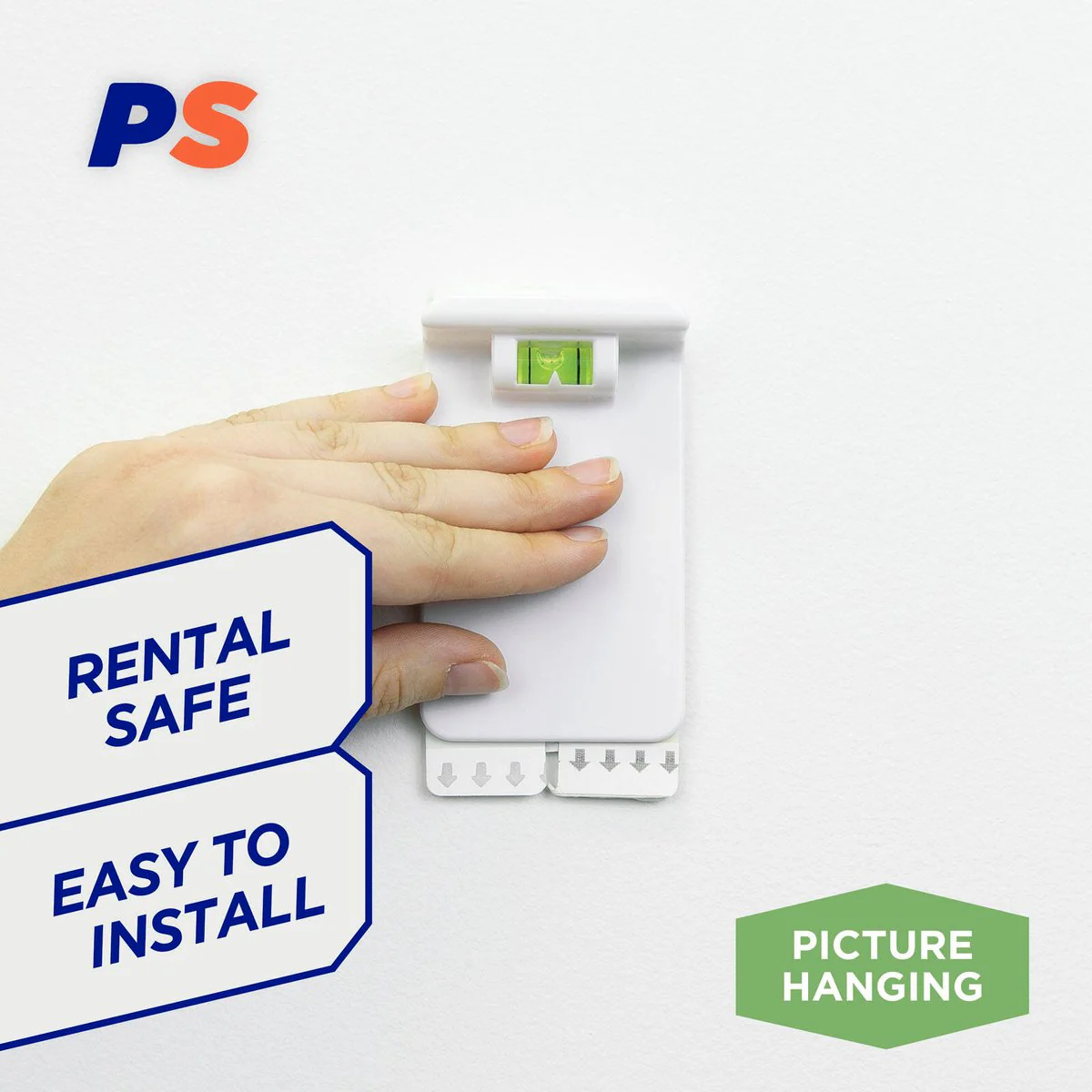 Permastik Extra Large Canvas Hangers - 90cm x 90cm - Plastic - 2 Pack - Image 3