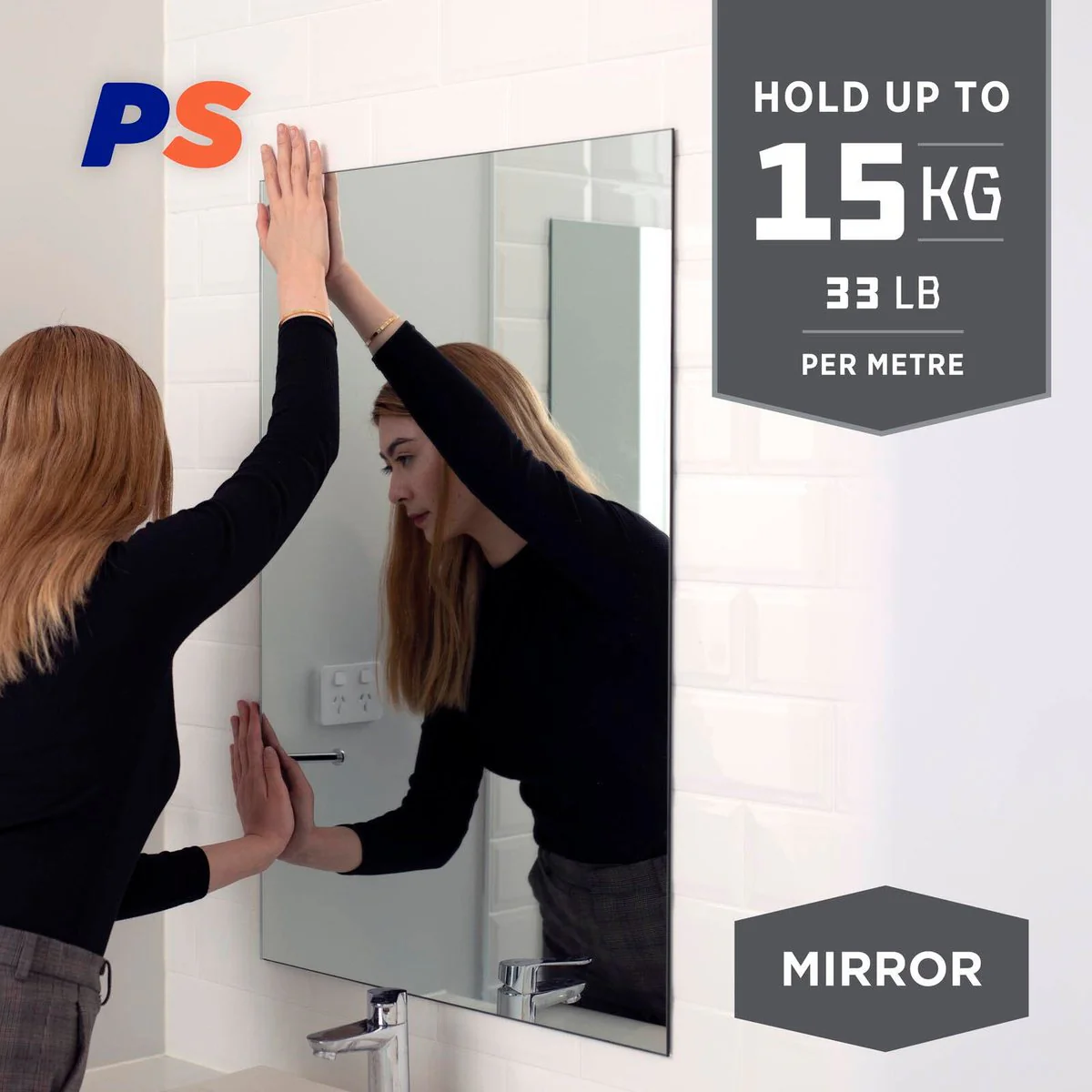 Permastik Mirror Mounting Tape - 10m x 24mm - Foam - Max Bond Strength - Image 2