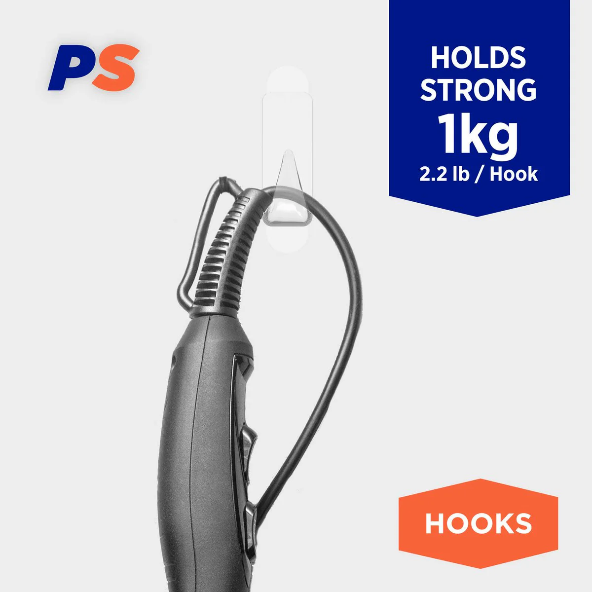 Permastik Urban Hooks - 4 Pack - Plastic - Removable Adhesive - Image 2
