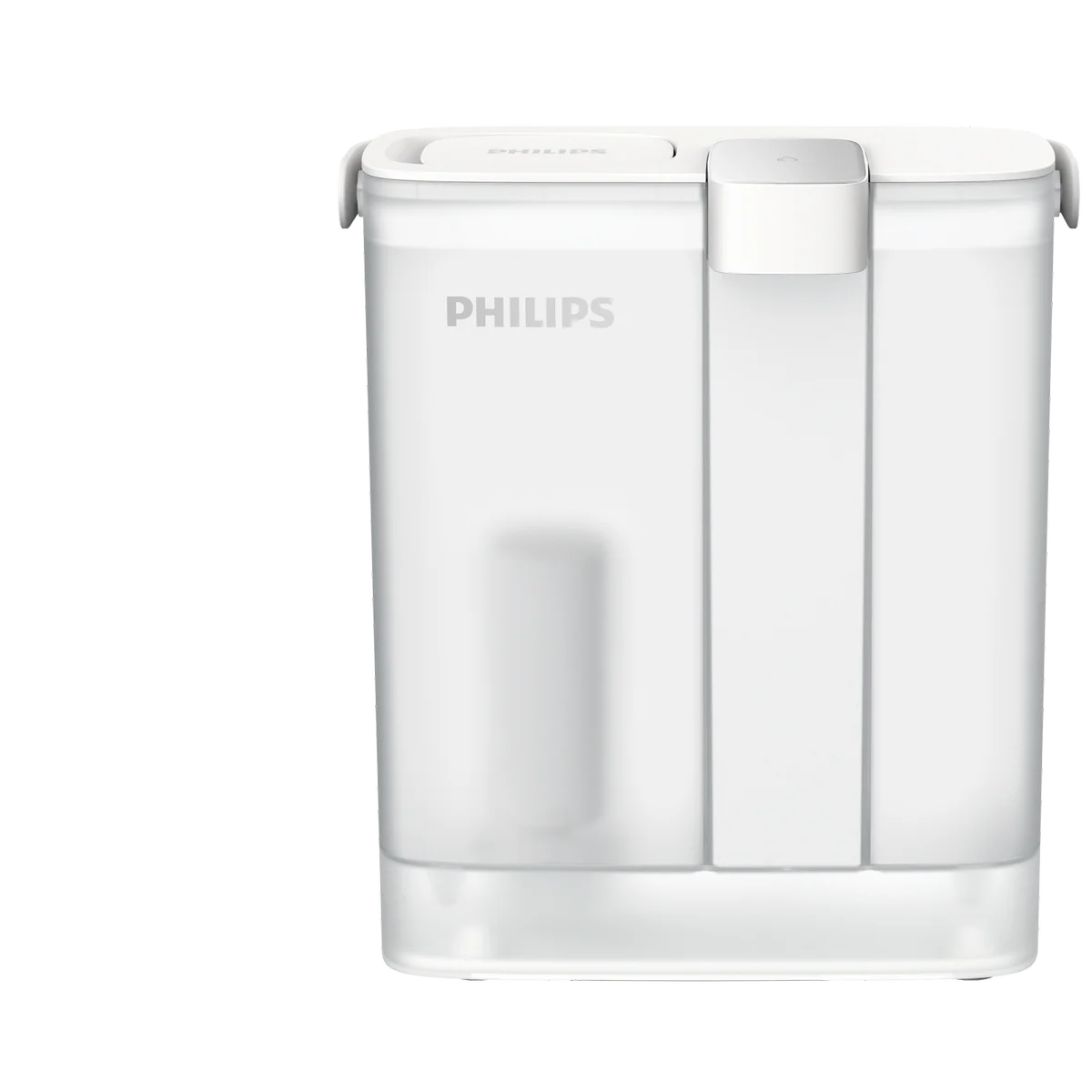 Philips 100L White Instant Powered Pitcher Water Filter - Fast Filtration - Compact Design - Image 3