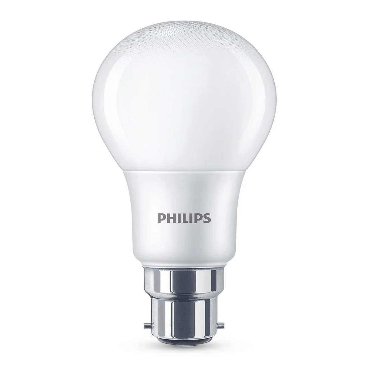 Philips A60 B22 LED Globe 2 Pack - 8W - 910lm - Warm White - 61mm x 109mm - Image 2