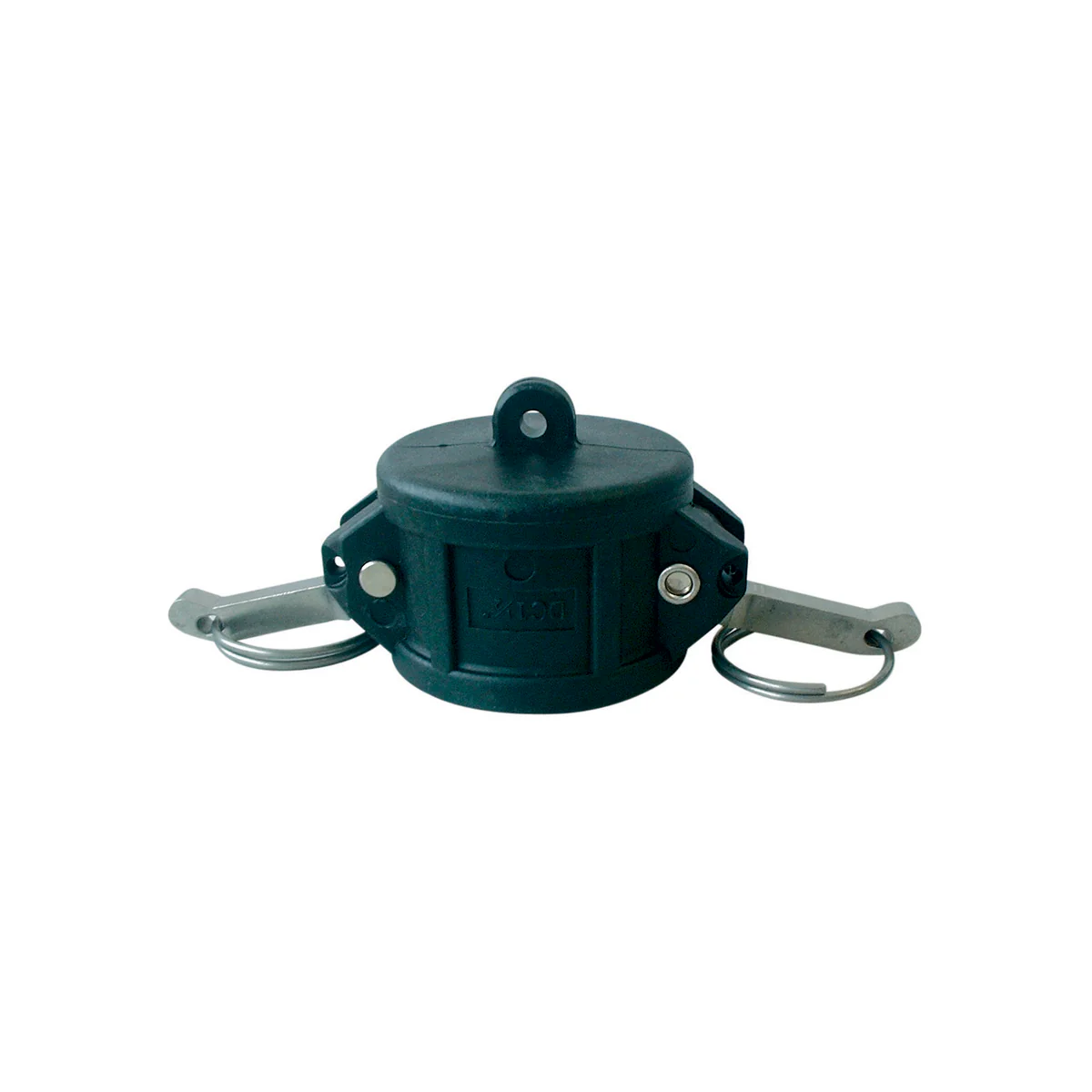 Philmac 1 1/2" Polypropylene Type DC Camlock Fitting - Black - 68mm x 75mm