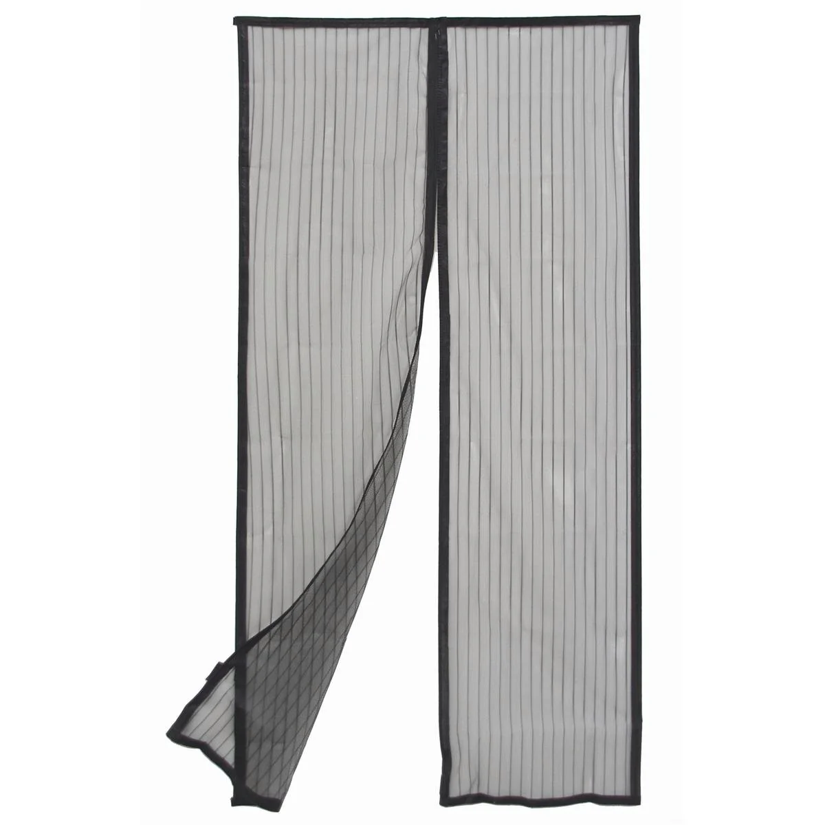 Pillar Magnetic Flyscreen Door Curtain - 160 x 200cm - Polyester - Hands-Free