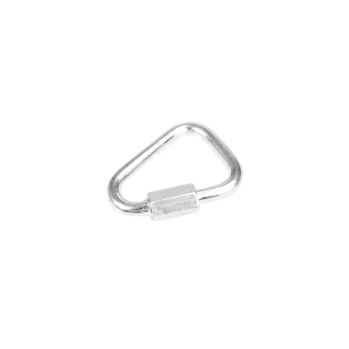 Pinnacle 10mm Zinc Plated Triangle Quick Link - 1100kg Load Limit - Steel