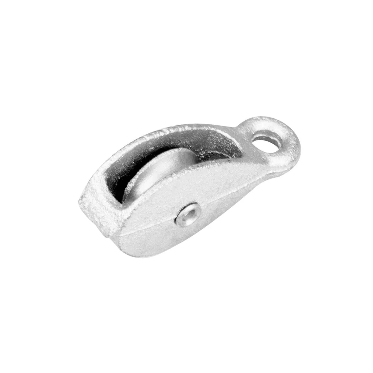 Pinnacle 25mm Galvanised Awning Pulley - Silver - Durable & Corrosion Resistant