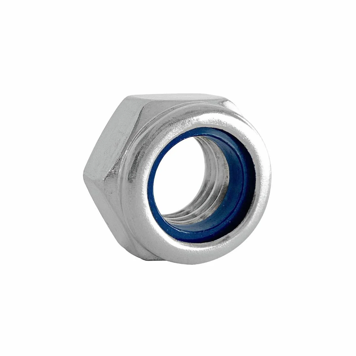 Pinnacle 5/16 Stainless Steel Nylon Lock Nut 4 Pack Durable Marine Use